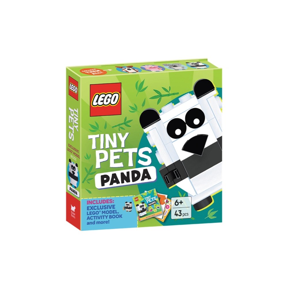 Michael O'Mara Books Ltd LEGO® Books. Tiny Pets: Panda (with exclusive panda mini-build, paper crafts, stickers and activity book) (inbunden, eng...