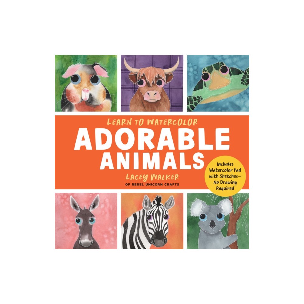 Quarto Publishing Group USA Inc Learn to Watercolor Adorable Animals (häftad, eng)