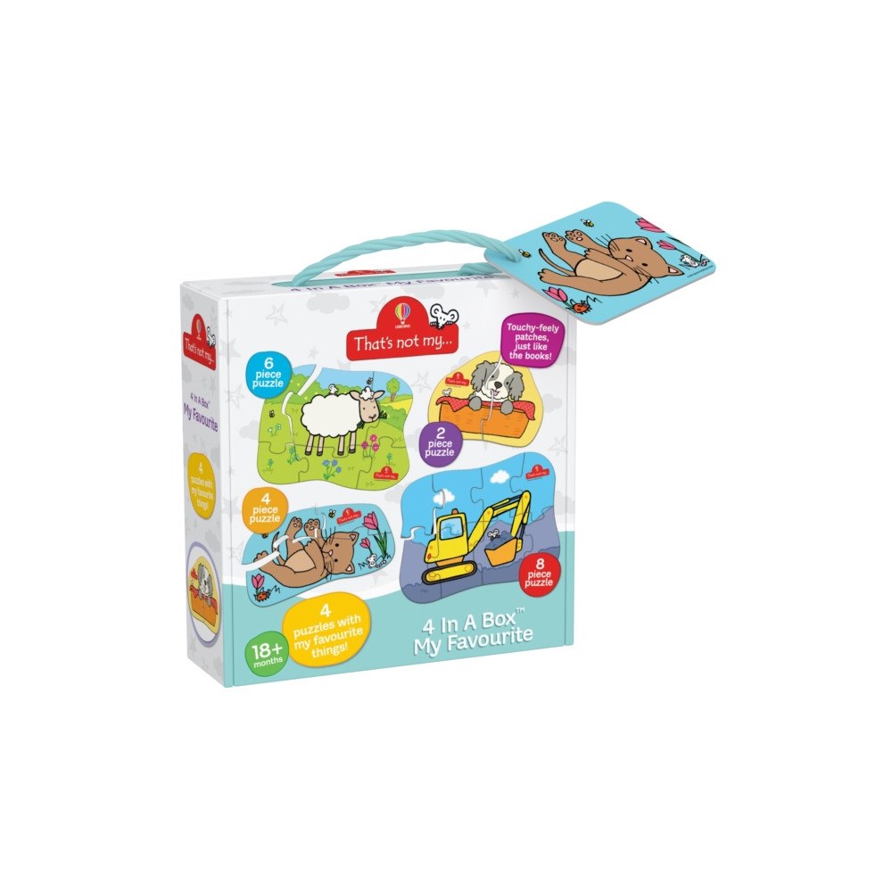 Paul Lamond Games That's Not My…..4 In 1 Puzzle My Favourites