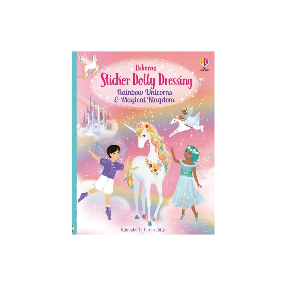 Usborne Publishing Ltd Sticker Dolly Dressing Rainbow Unicorns and Magical Kingdom (häftad, eng)