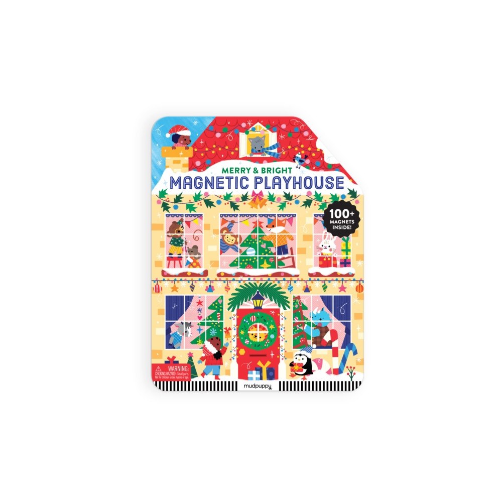 Galison Merry & Bright Magnetic Playhouse