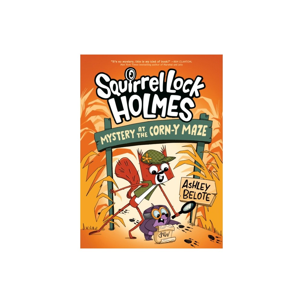 Random House USA Inc Squirrel Lock Holmes #2: Mystery at the Corn-y Maze (inbunden, eng)