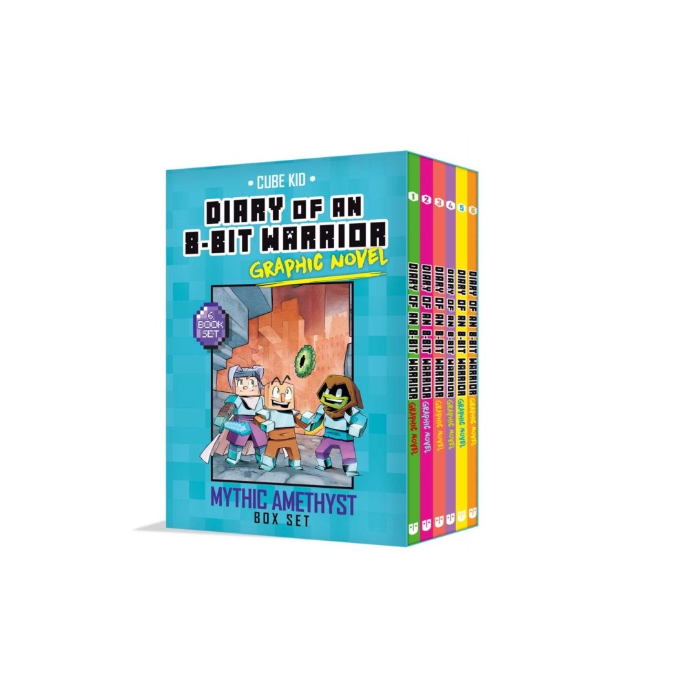 Andrews McMeel Publishing Diary of an 8-Bit Warrior Graphic Novel Mythic Amethyst Box Set (häftad, eng)