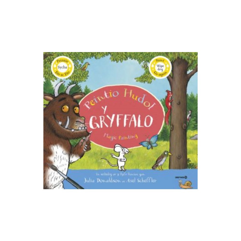 Dref Wen Peintio Hudol Y Gryffalo / Magic Painting Y Gryffalo (bok, board book, wel)