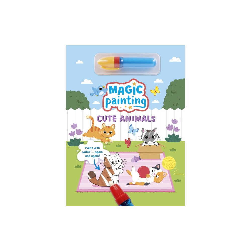 Arcturus publishing ltd Magic Painting: Cute Animals (inbunden, eng)