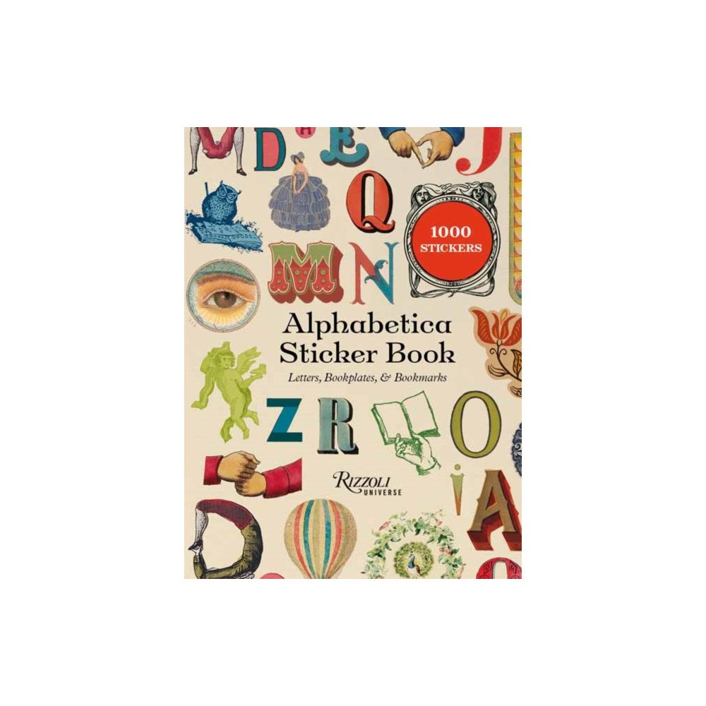 Rizzoli International Publications Alphabetica Sticker Book (inbunden, eng)