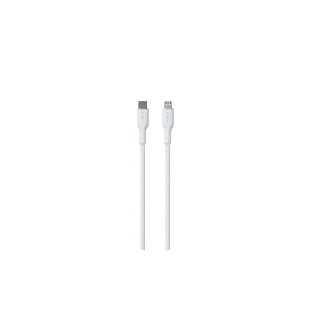 PURO PURO PUCAPLTUSBCICONWHI, 1,5 m, USB C, Lightning, Hankontakt...