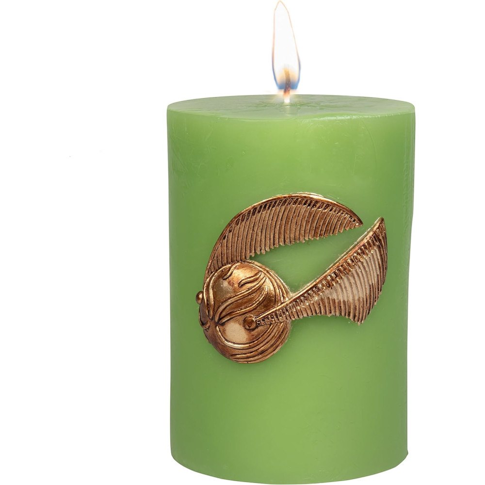Insight Luminaries Harry Potter: Golden Snitch Sculpted Insignia Candle