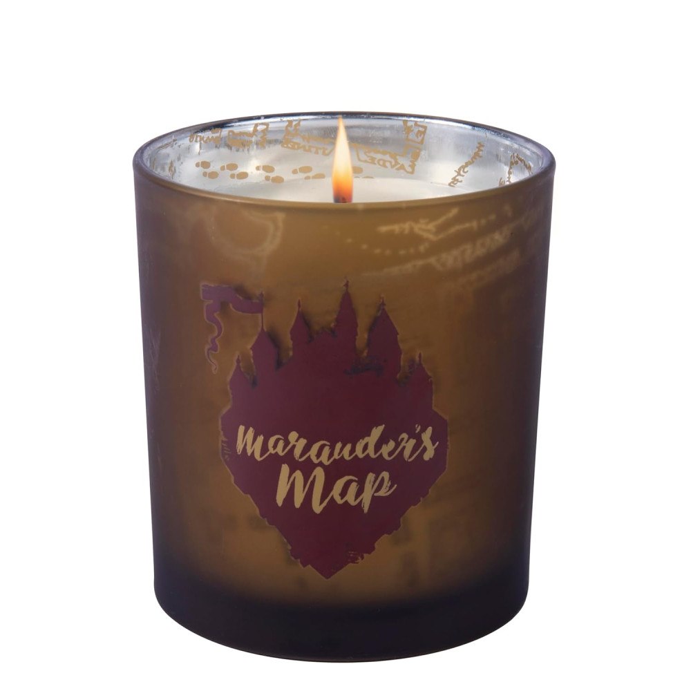 Insight Editions Harry Potter: Marauder's Map Glass Candle