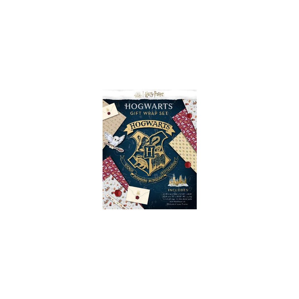 Insights Harry Potter: Hogwarts Gift Wrap Stationery Set