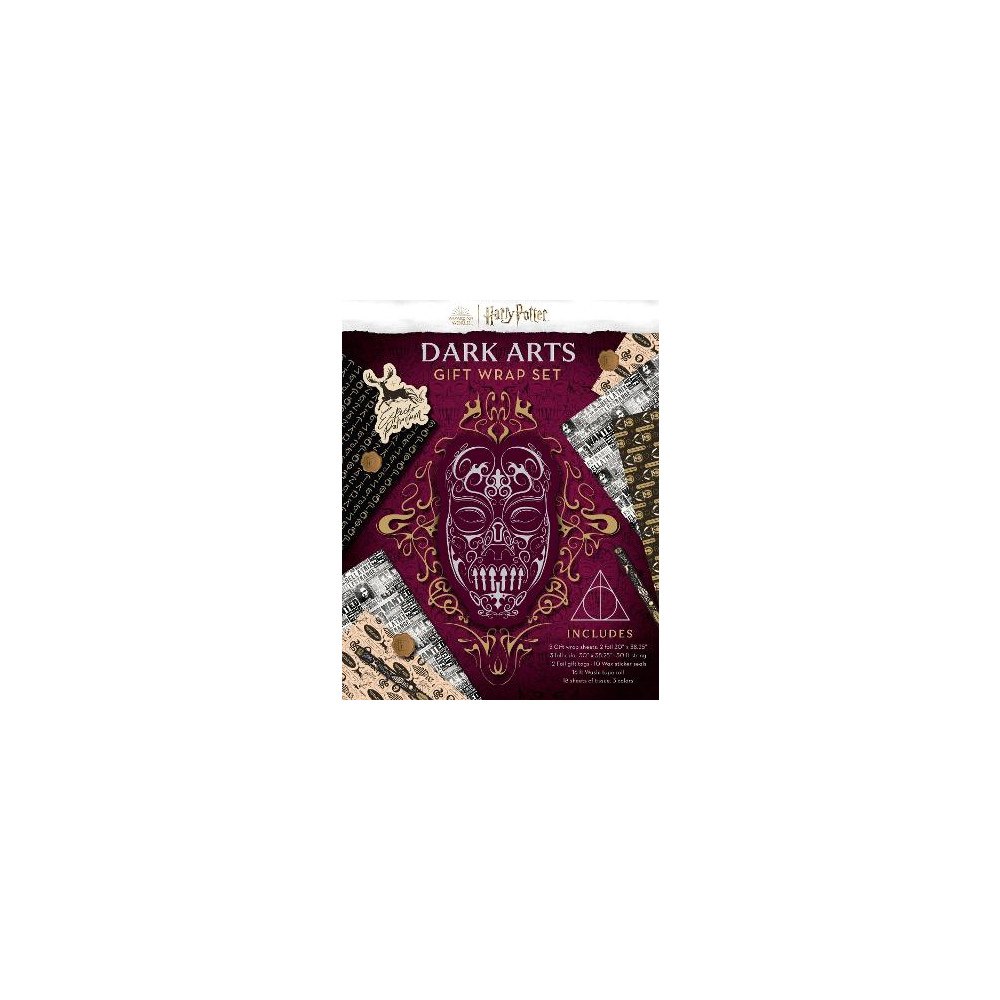 Insights Harry Potter: Dark Arts Gift Wrap Stationery Set