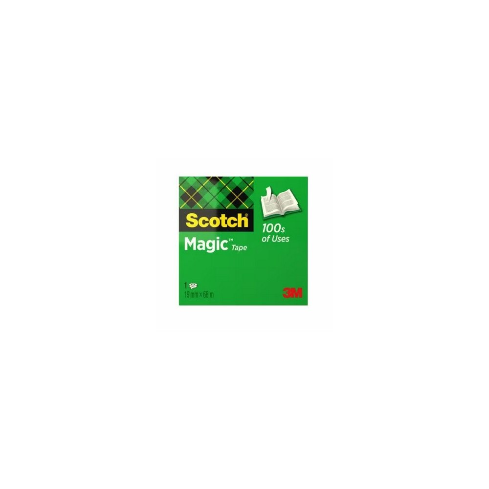 3M Osynlig tejp, Scotch Magic 810, BxL: 19 mm x 66 m, transpare...