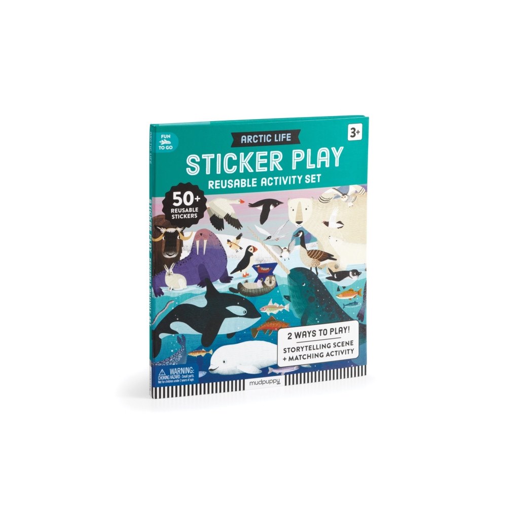Galison Arctic Life Sticker Play Reusable Activity Set (häftad, eng)