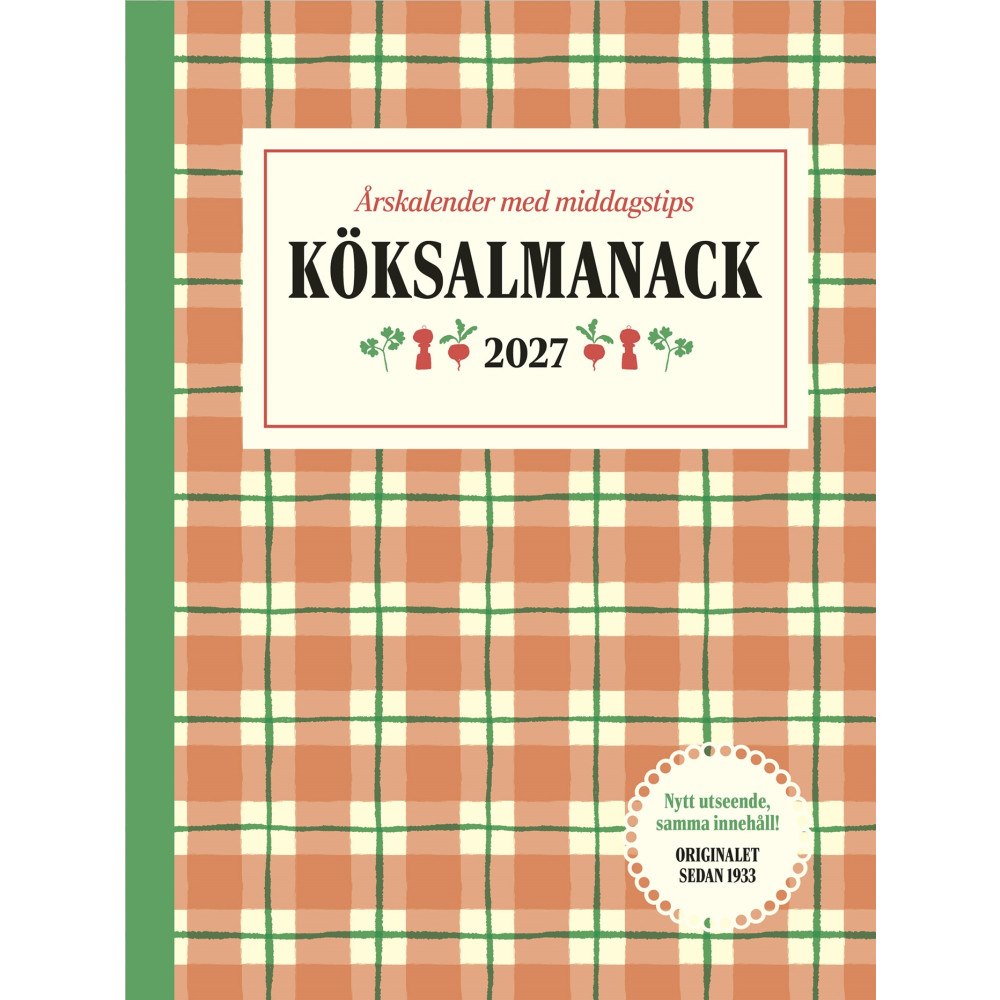 Bokförlaget Semic Köksalmanack 2027 : Årskalender med middagstips (inbunden)