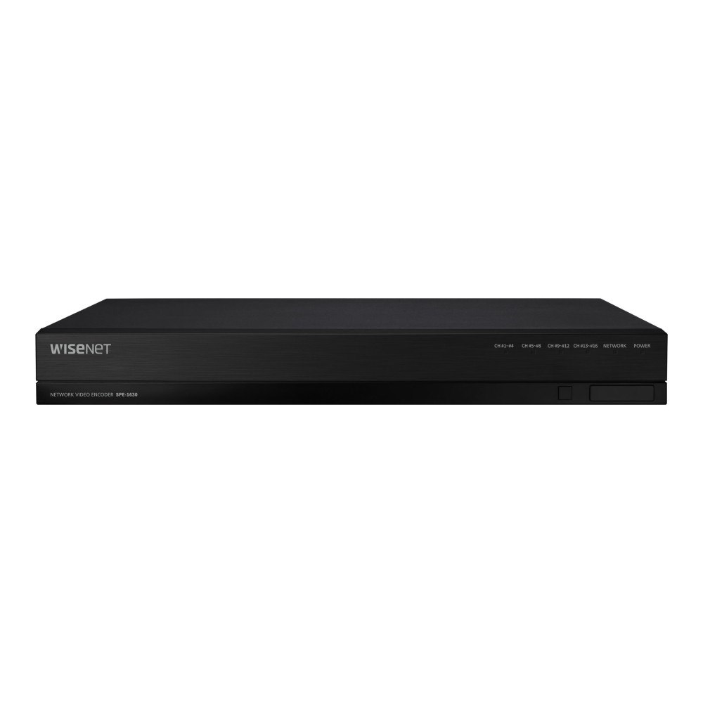 Hanwha Vision Hanwha Vision WiseNet SPE-1630 - videoserver - 16 kanaler