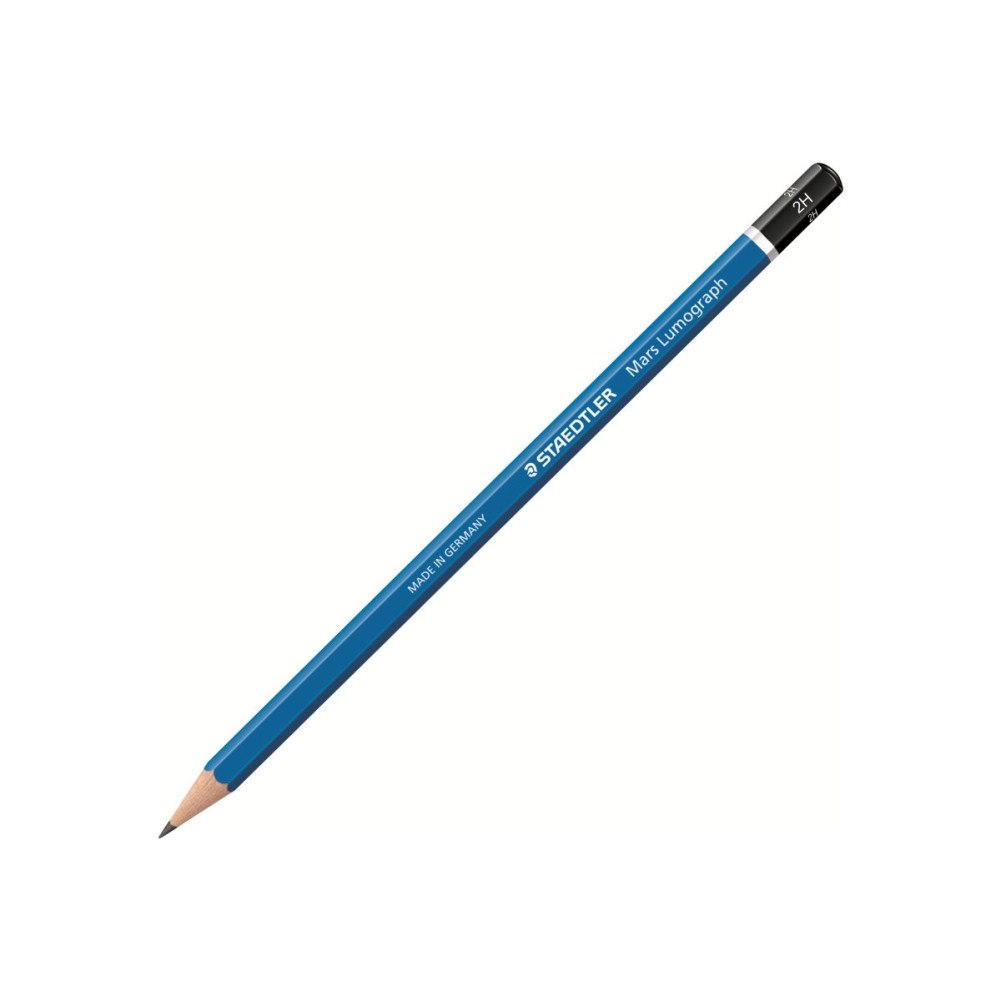 STAEDTLER STAEDTLER Mars Lumograph - penna - 2H (paket om 12)