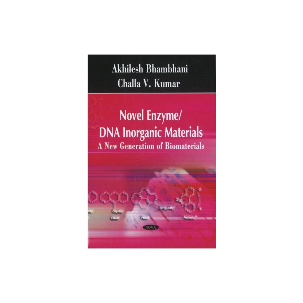Nova Science Publishers Inc Novel Enzyme / DNA Inorganic Materials (häftad, eng)