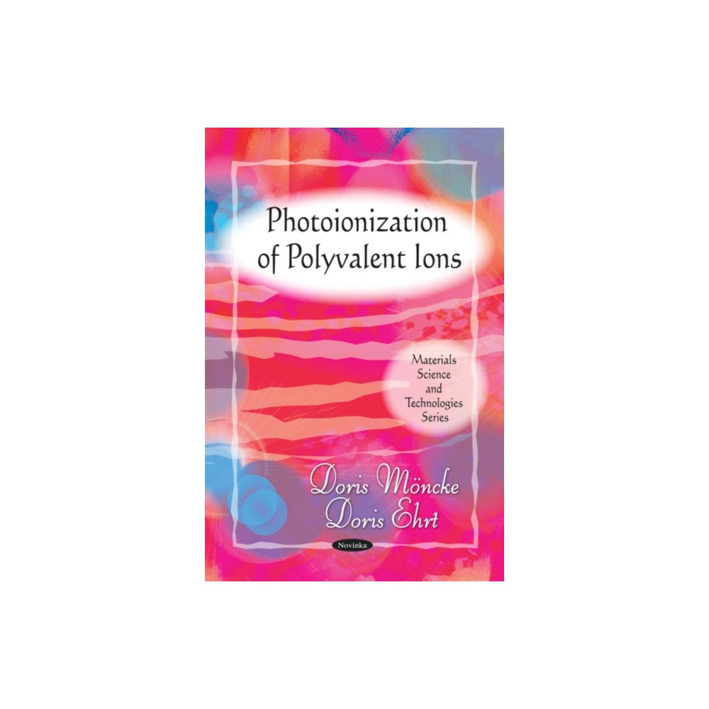Nova Science Publishers Inc Photoionization of Polyvalent Ions (häftad, eng)