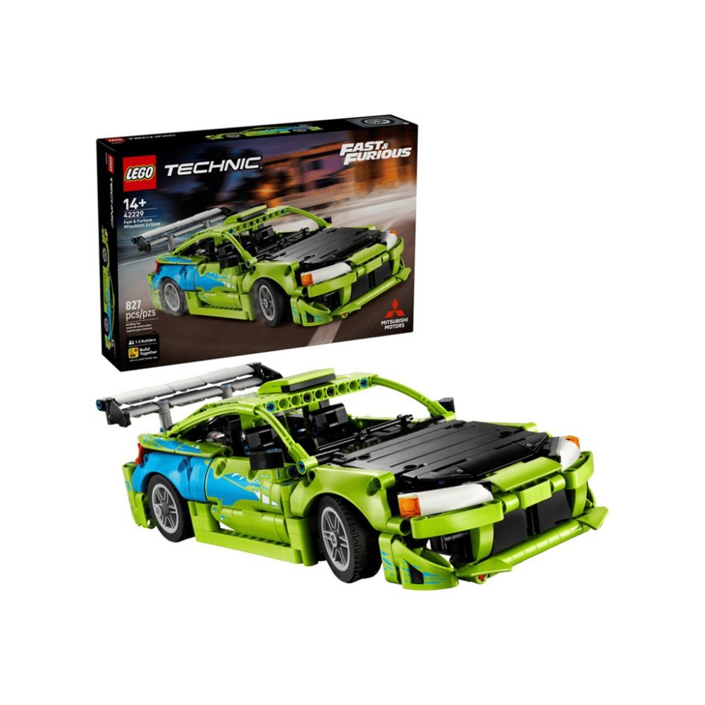 LEGO LEGO Technic 42229 - Snabb och rasande Mitsubishi Eclipse bil - byggsats