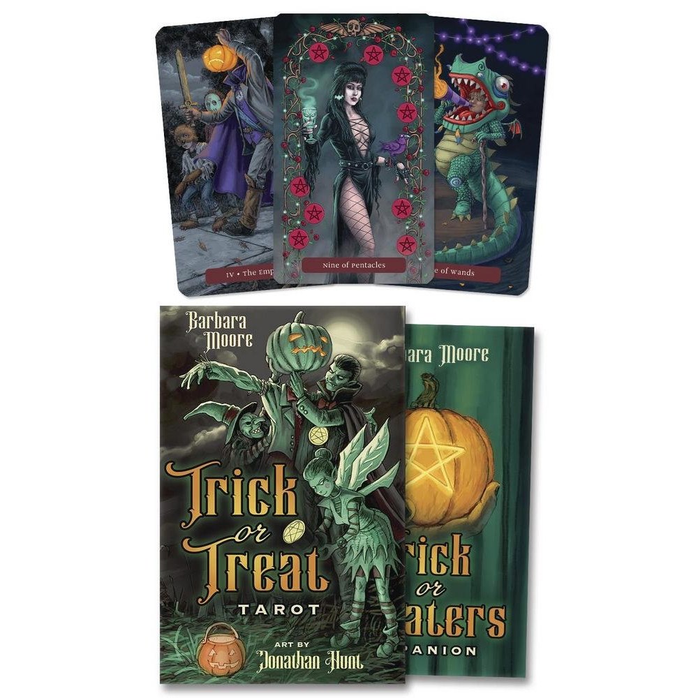 Barbara Moore Trick or Treat Tarot: Small Kit Edition
