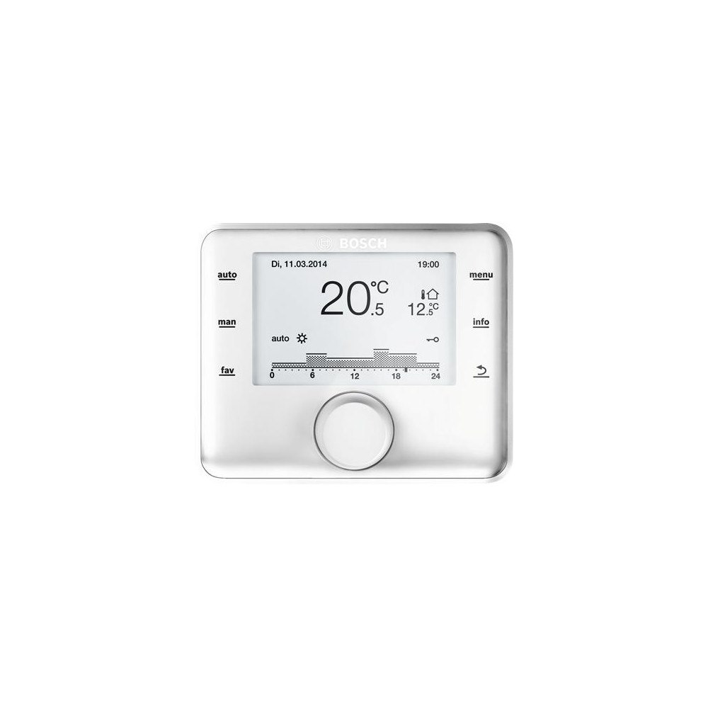 Bosch Bosch CW400 klimatstyrning för väggmontering eller clip-in-m...