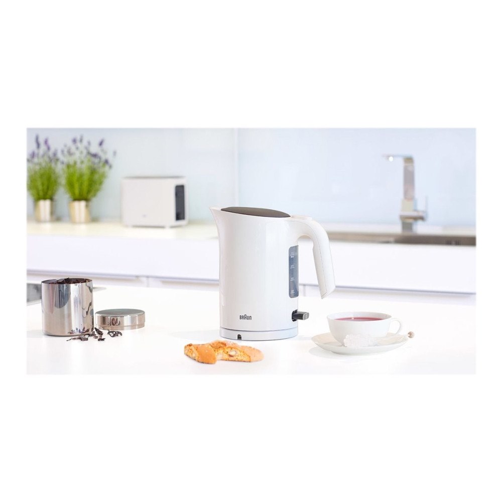 Braun Braun PurEase WK 3100 WH - vattenkokare - vit