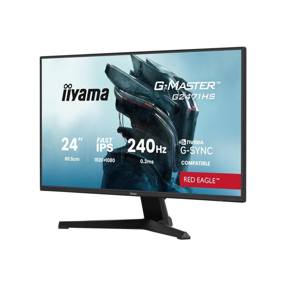 Iiyama iiyama G-MASTER Red Eagle G2471HS-B1 - LED-skärm - Full HD (1080p) - 24"