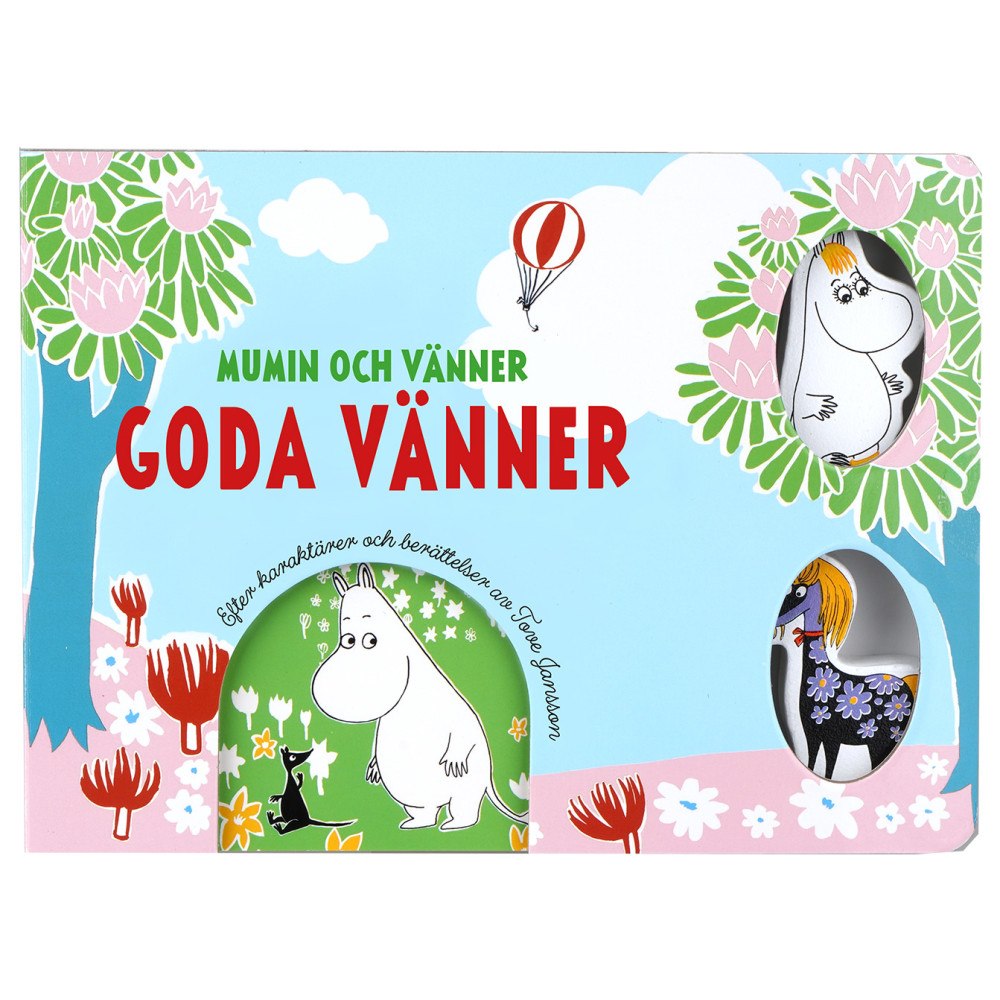 Globe förlaget Mumin och vänner - Goda vänner (bok, board book)