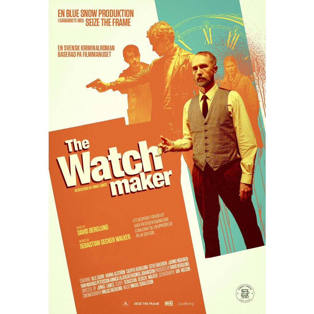 Sebastian Secker Walker The Watchmaker (bok, danskt band)