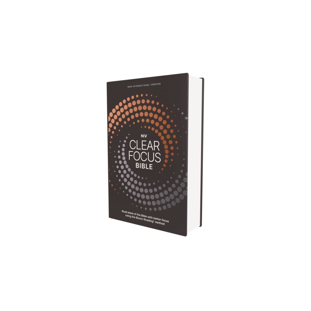 Zondervan NIV, Clear Focus Bible, Hardcover, Charcoal/Copper (inbunden, eng)