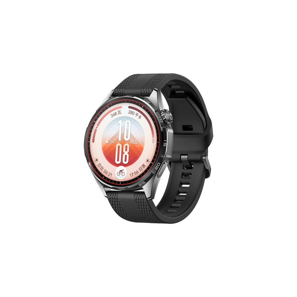 Huawei Huawei Watch GT 7 - rostfritt stål - smart klocka med rem - svart - skuggsvart
