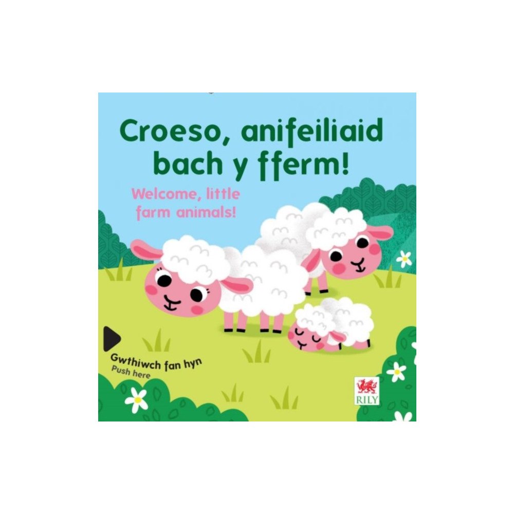 Rily Publications Ltd Croeso, anifeiliaid bach y fferm! / Welcome, Little Farm Animals (bok, board book, wel)
