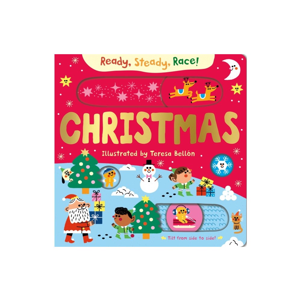 Pan Macmillan Ready, Steady, Race! Christmas (bok, board book, eng)