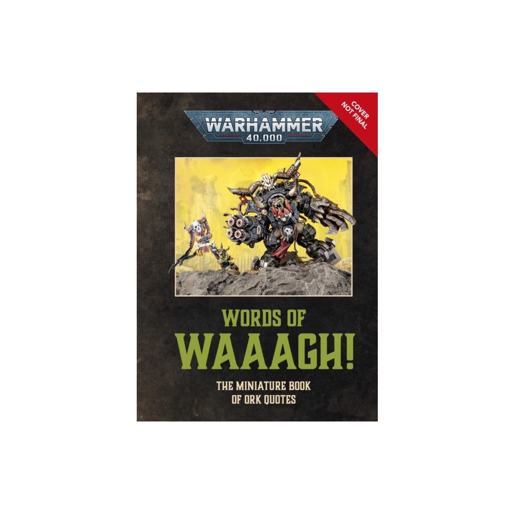 Dorling Kindersley Ltd Warhammer 40,000 Words of Waaagh! (inbunden, eng)