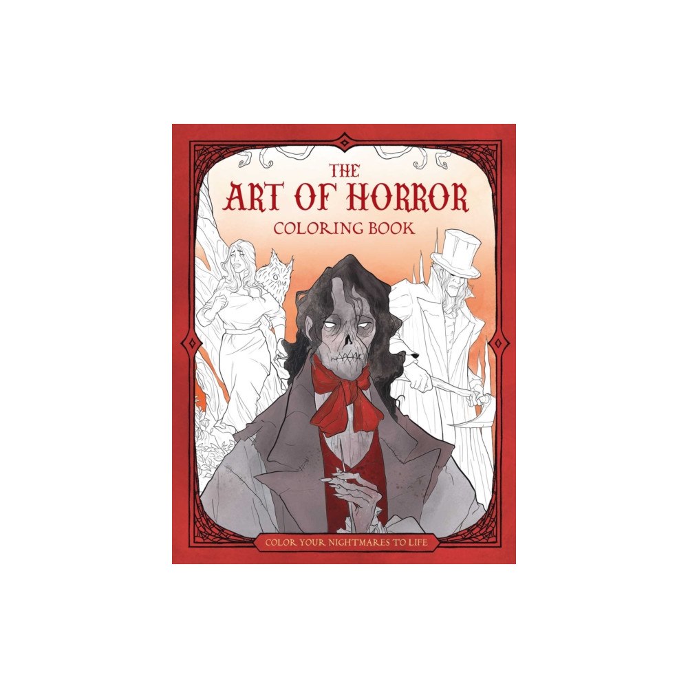 Insight Editions The Art of Horror Coloring Book (häftad, eng)