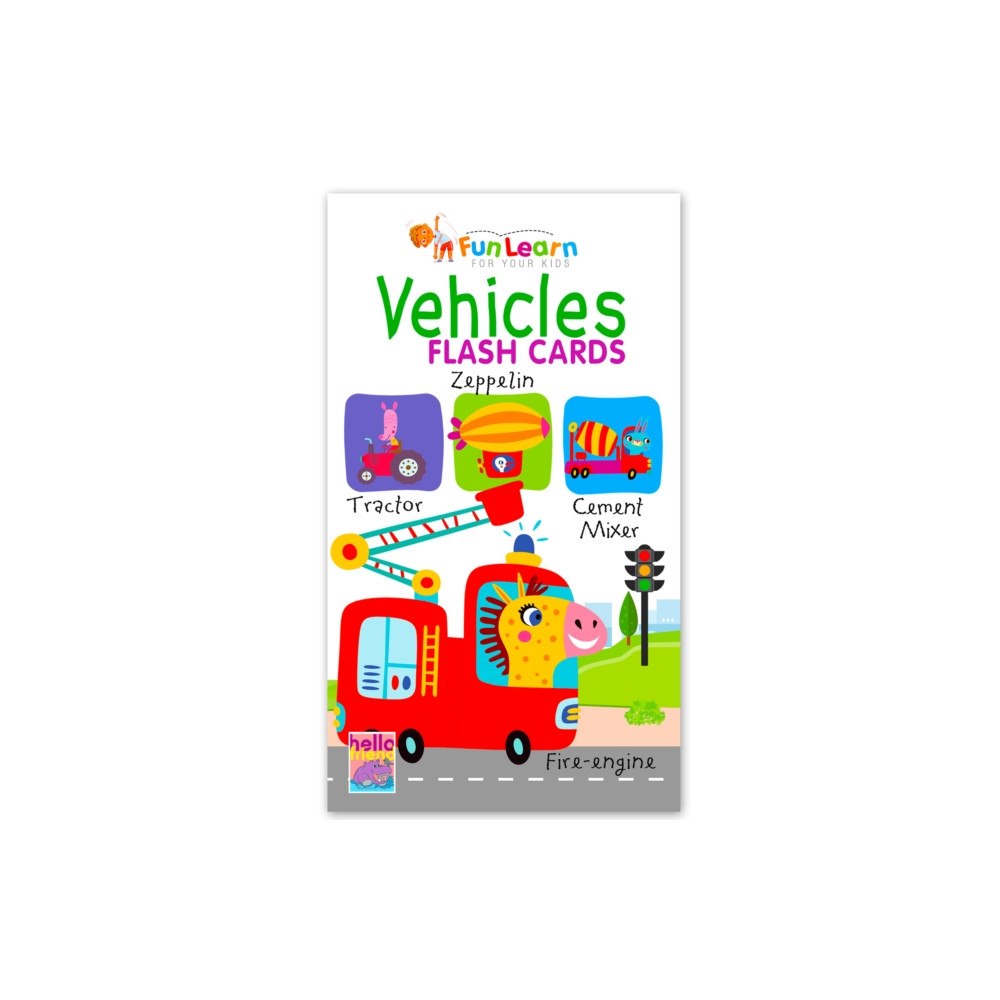 Hello Friend Vehicles 30 Flash Cards Box (häftad, eng)