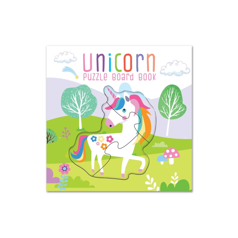 Hello Friend Unicorn Puzzle Book: Board Book With Jigsaw Puzzles For Kids (häftad, eng)