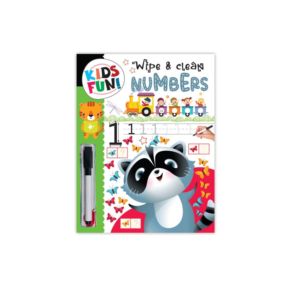 Hello Friend Kids Fun! Reusable Wipe And Clean Book - Embark On An Exciting Journey Exploring Numbers And Enhance Early Learning Skil...