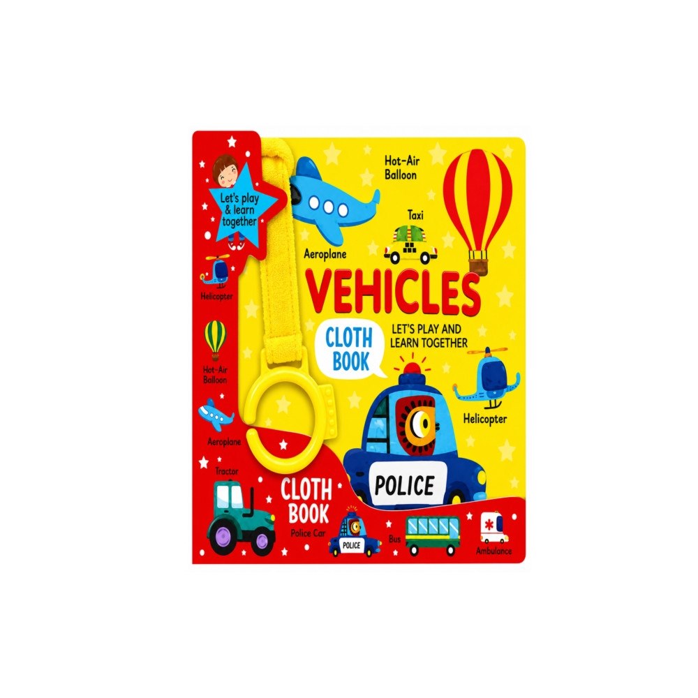 Hello Friend Vehicles Cloth Book For Early Learning And Interactive Education For Kids (häftad, eng)