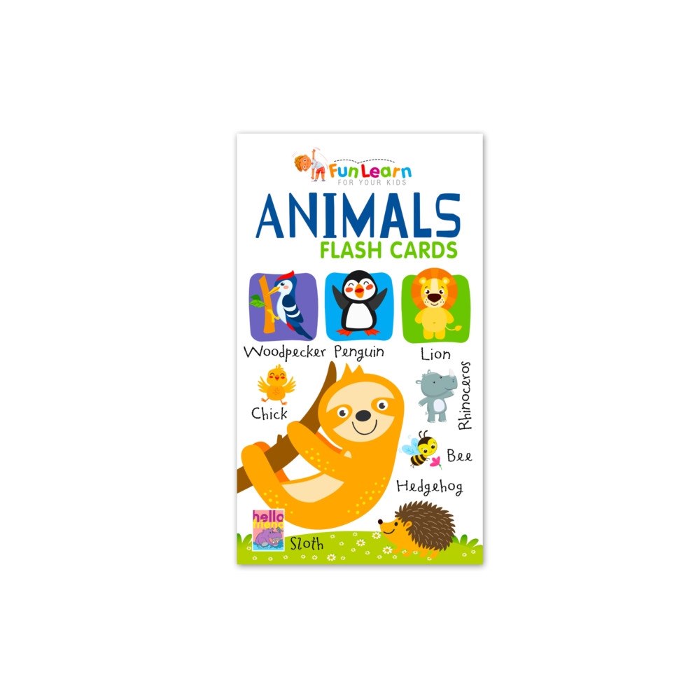 Hello Friend Animals 30 Flash Cards Box (häftad, eng)