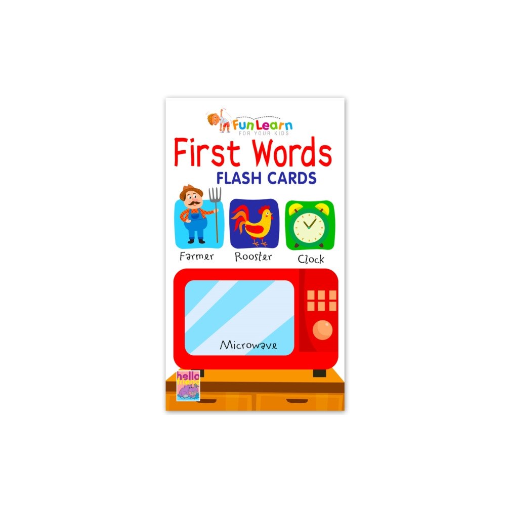 Hello Friend First Words 30 Flash Cards Box (häftad, eng)