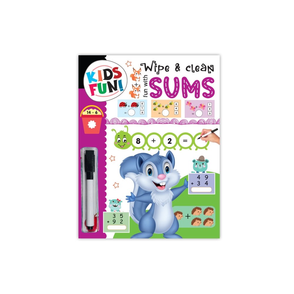 Hello Friend Kids Fun! Reusable Wipe And Clean Book - Embark On An Exciting Journey Exploring Patterns And Enhance Early Learning Ski...