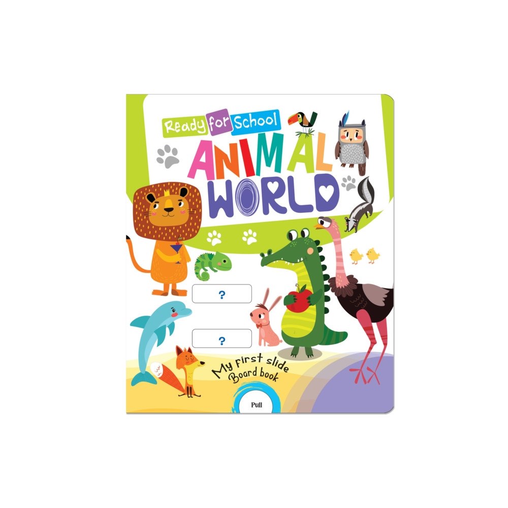 Hello Friend Ready For School: Animal World - Slide And See Board Book (häftad, eng)