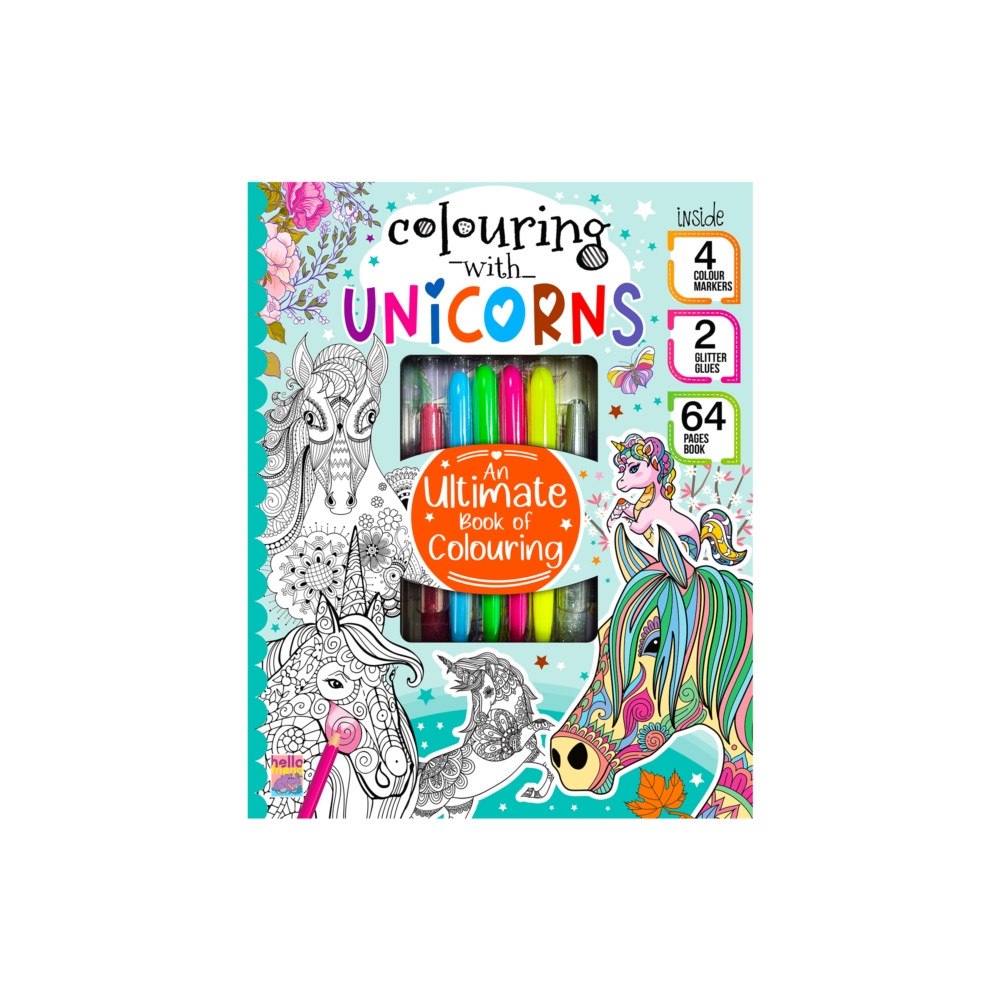 Hello Friend Colouring With Unicorn (inbunden, eng)