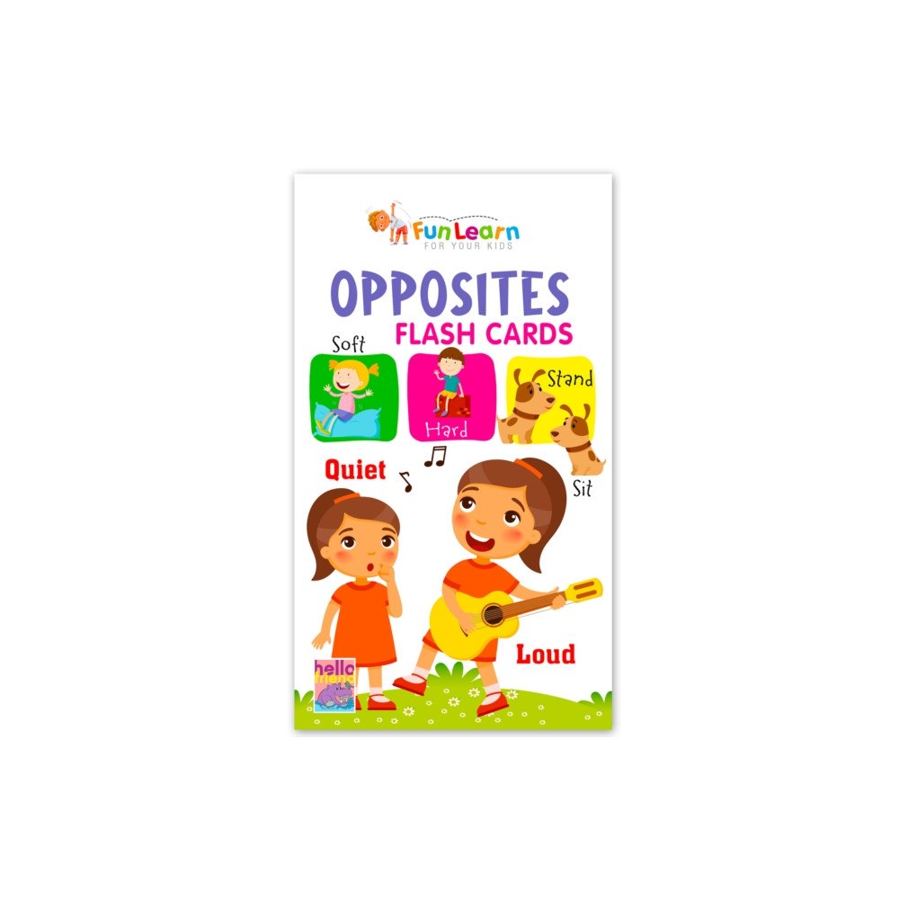 Hello Friend Opposites 30 Flash Cards Box (häftad, eng)