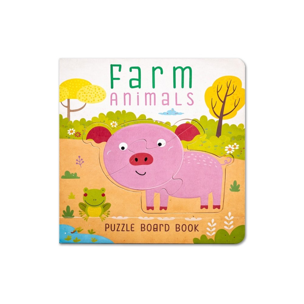 Hello Friend Farm Animals Puzzle Book: Board Book With Jigsaw Puzzles For Kids (häftad, eng)