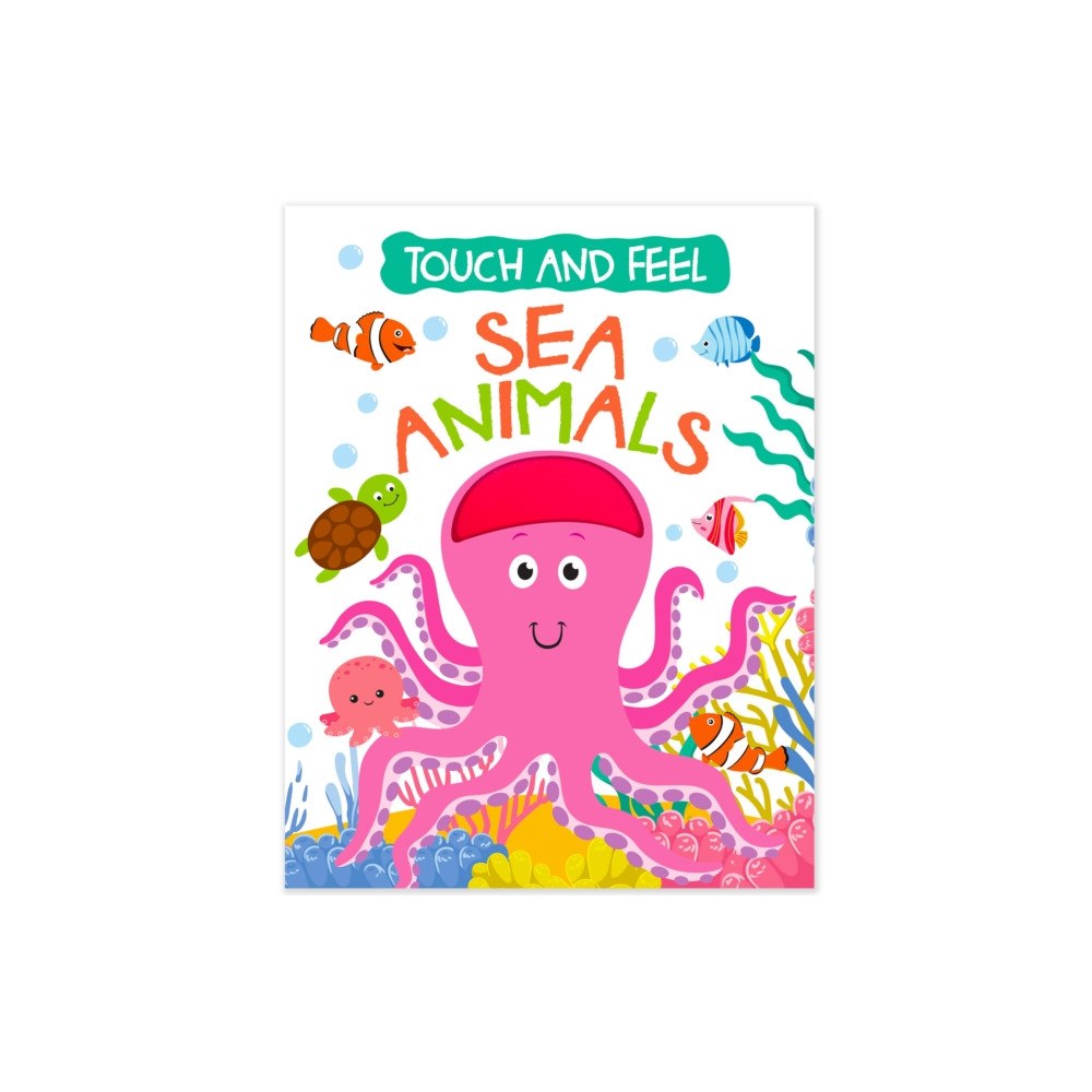 Hello Friend Touch And Feel Board Book: Sea Animals- Interactive Touch & Feel Book For Kids (häftad, eng)