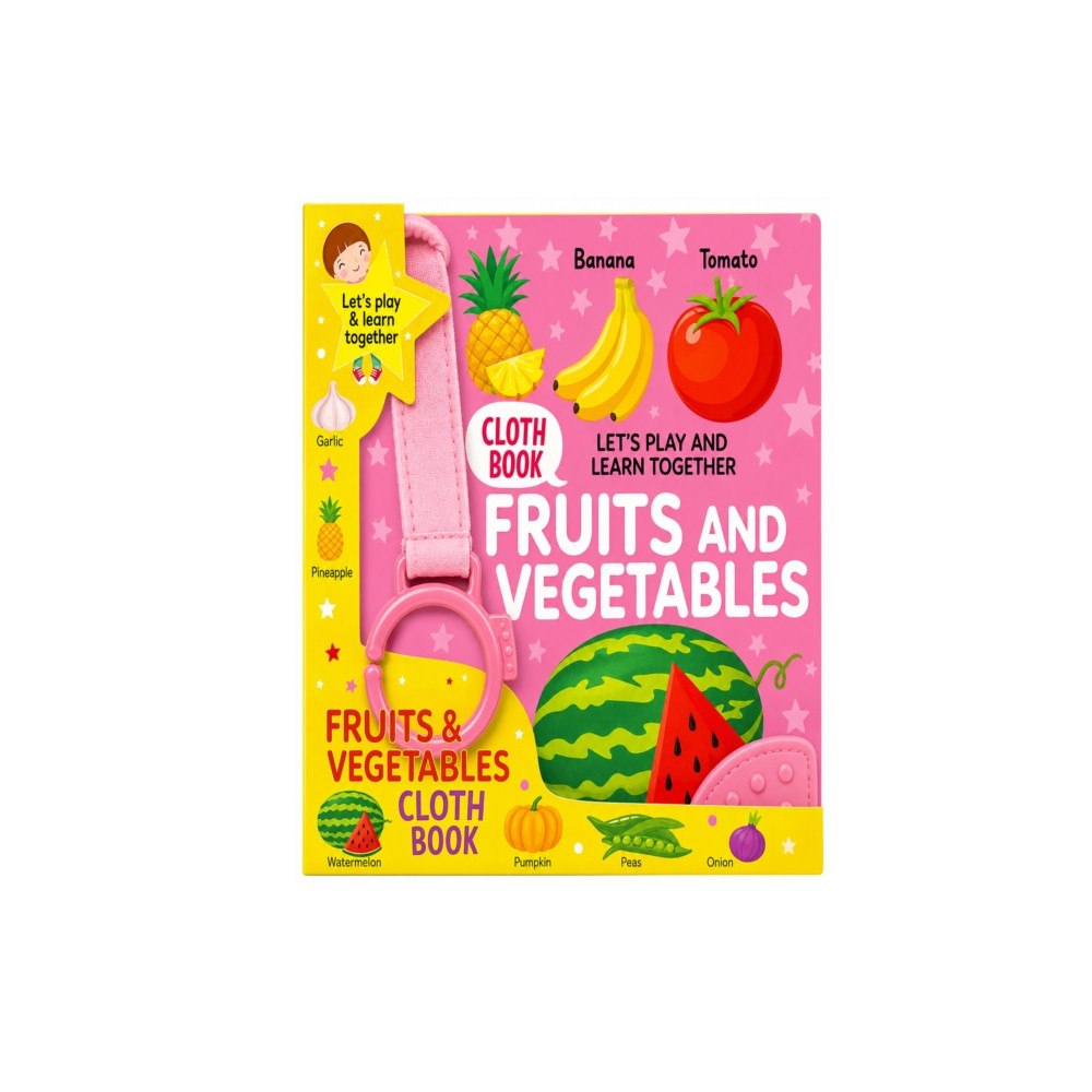 Hello Friend Fun With Fruits And Vegetables - Cloth Book For Early Learning And Interactive Education (häftad, eng)