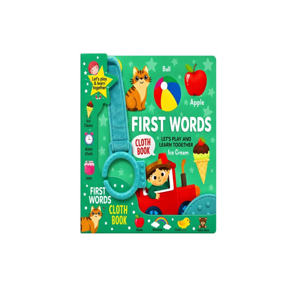 Hello Friend My First Words Cloth Book For Early Learning And Interactive Education For Kids (häftad, eng)