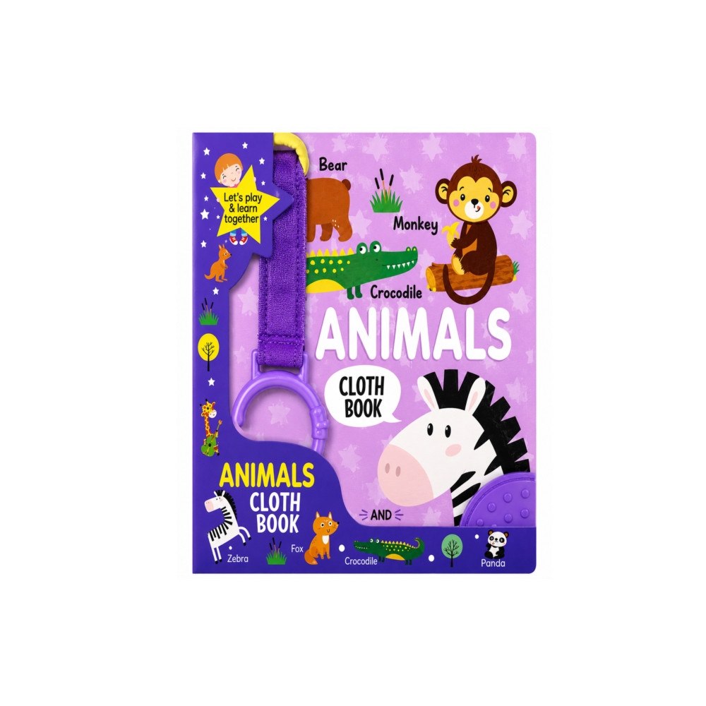 Hello Friend Fun With Animals - Cloth Book For Early Learning And Interactive Education (häftad, eng)